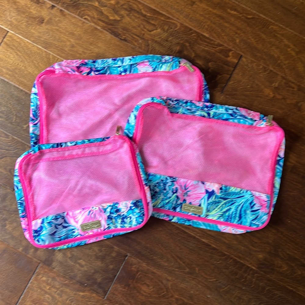 Lilly Pulitzer packing cubes